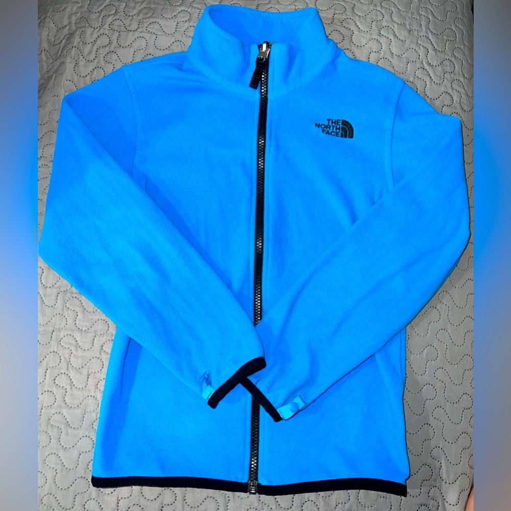 Blue North Face Sweater boys